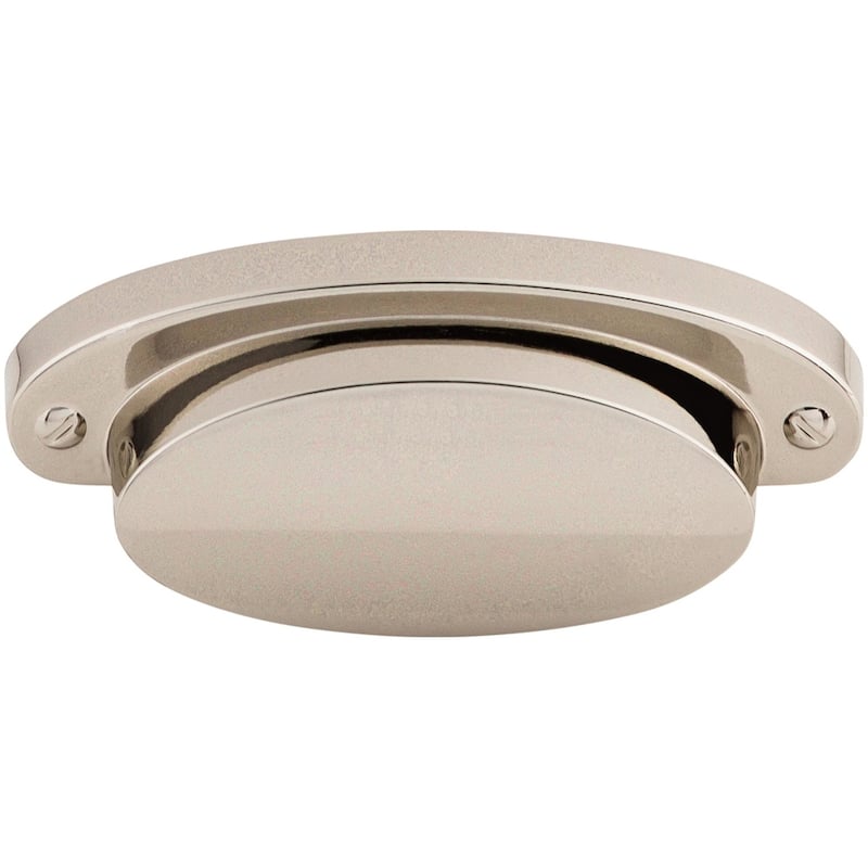 Top Knobs Dakota Cup 2-9/16 Inch Center to Center Cup Cabinet Pull - Polished Nickel