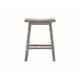 preview thumbnail 79 of 80, The Gray Barn Vermejo Wire-brushed Rubberwood Saddle Stool