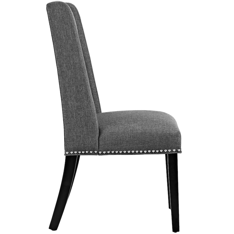 Modway Baron Fabric Upholstered Dining Chairs (Set of 2)