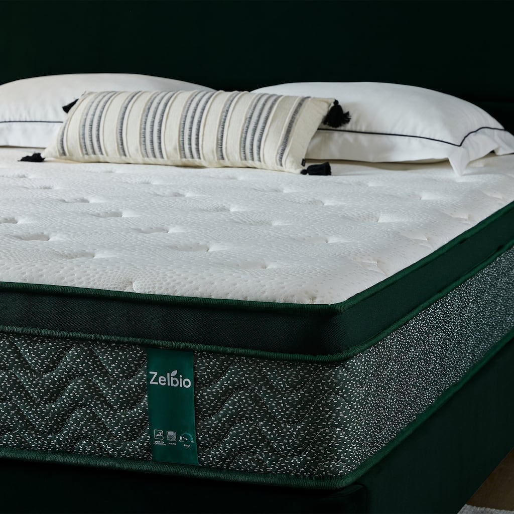 Modern Medium Firm Gel Memory Foam 14 in. Hybrid Motion Isolation Mattress