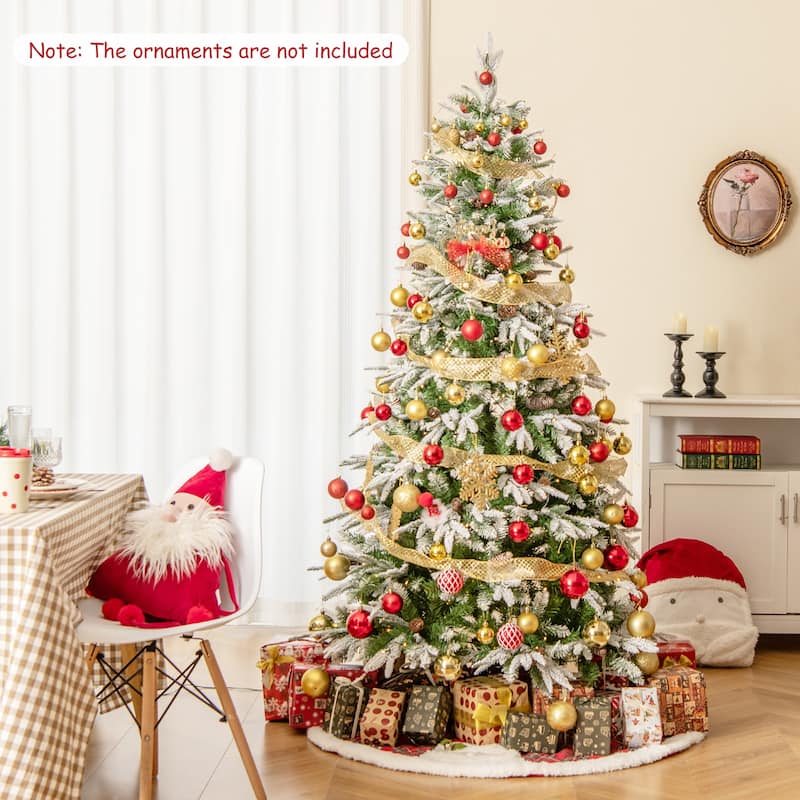 Gymax 6/7.5/9 ft Artificial Christmas Tree w/ 765/1135/1871 Branch - See Details