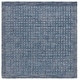 preview thumbnail 8 of 18, SAFAVIEH Hand-Tufted Abstract Gerolda Modern & Contemporary Wool Rug 6' Square - Blue - Square