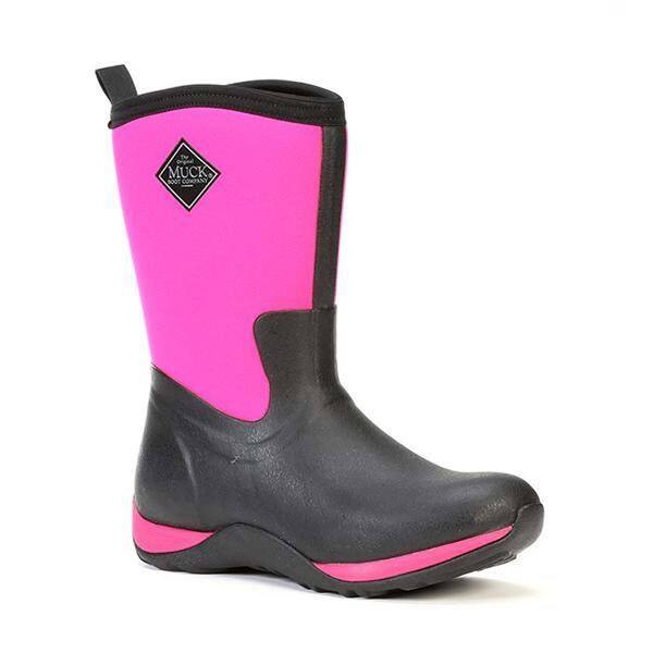 Shop Muck Boot Women S Arctic Weekend Black Hot Pink Size 6 Winter