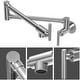 preview thumbnail 13 of 23, Modern Wall Mounted Pot Filler with Dual Swing Joints