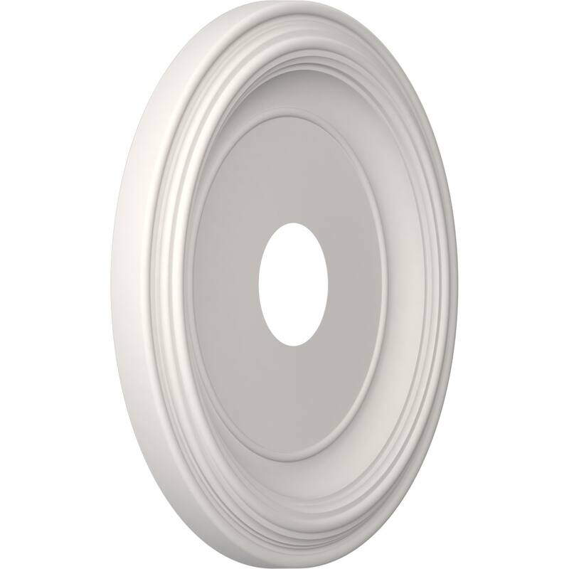 3 1/2" Inside Diameter - Traditional Thermoformed PVC Ceiling Medallion