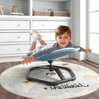 Kids Sensory Swivel Chair Autistic Children Sensory Toy w/ Metal Base