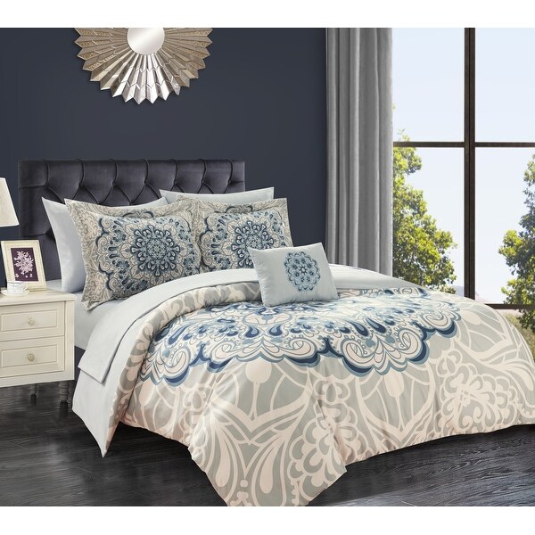 amina reversible duvet cover set