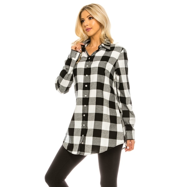 long button down shirt