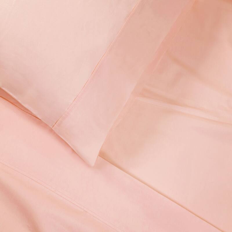Superior Cotton Percale Solid Bed Sheet Set