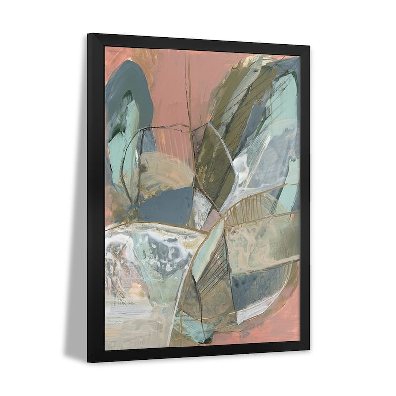 Abstract Zag I Premium Framed Poster by Jennifer Goldberger