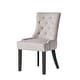 preview thumbnail 11 of 70, Cheney Contemporary Tufted Dining Chairs (Set of 2) by Christopher Knight Home - 21.50" L x 25.00" W x 36.00" H