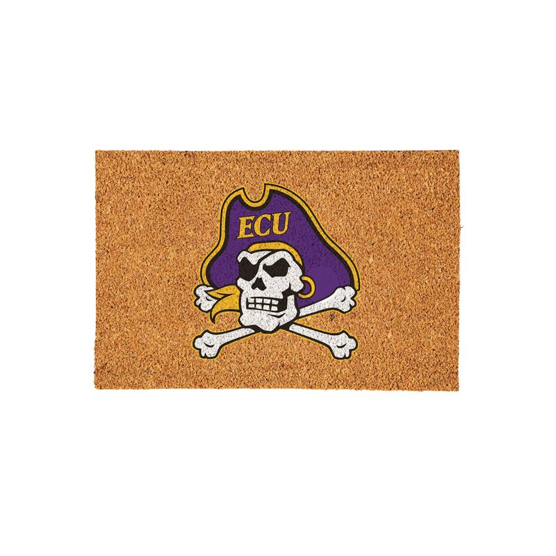 East Carolina University Full Color Indoor/Outdoor Coir Mat