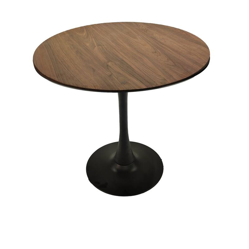 Modern 31.5" White Round Tulip Table for Kitchen, Living Room, or Office, Seats 2-4, Mid-Century Style