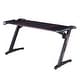 preview thumbnail 8 of 10, Hendrix Modern Black 67-inch Steel Computer Desk with USB by Furniture of America