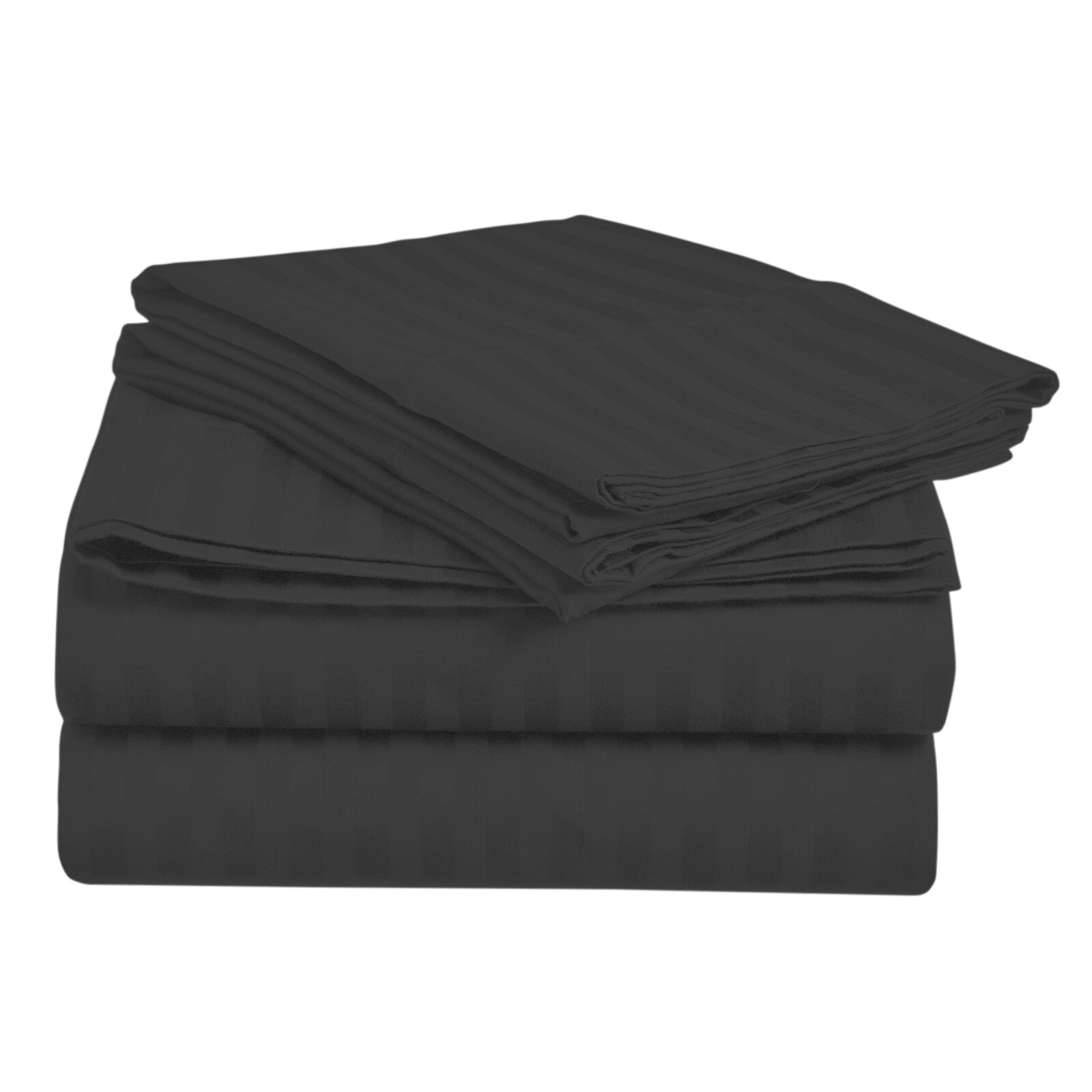 Fresh Home 1000 Thread Count Egyptian Quality Cotton Deep Pocket Dobby Stripe-image