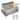 WeChef Commercial Deep Fryer 24L Dual Tank Electric Deep Fryers Countertop Fryer for Restaurant, 3600W, 240V - 24L,7200W, 240V