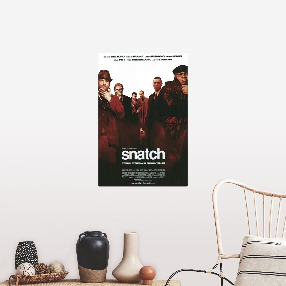 Snatch Movie Poster Print & Unframed Canvas Prints