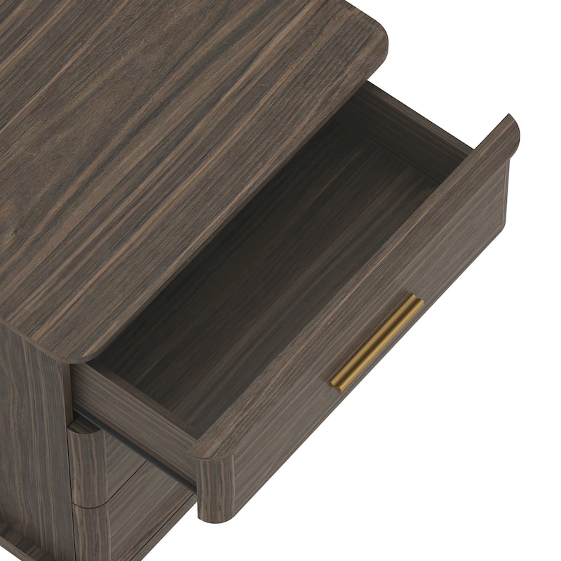 Clifford 2 Drawer Bedroom Nightstand