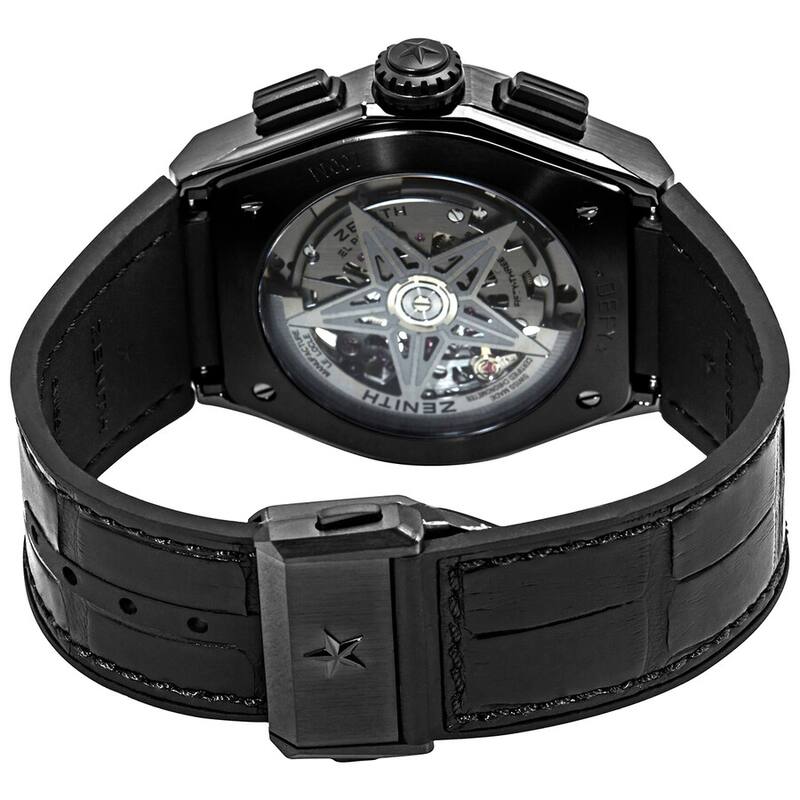 Zenith Defy El Primero 21 Chronograph Automatic Men's Watch - Black