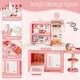 preview thumbnail 7 of 18, Costway Kids Pretend Kitchen Playset Role Play Kitchen Play Toy with - See Details