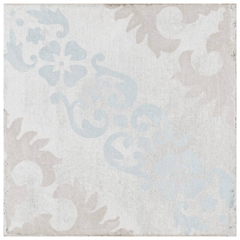 Merola Tile Barcelona Decor Sarria 5-3/4" x 5-3/4" Porcelain Floor and Wall Tile