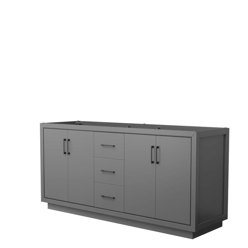 Icon Double Bathroom Vanity Cabinet, No Mirror