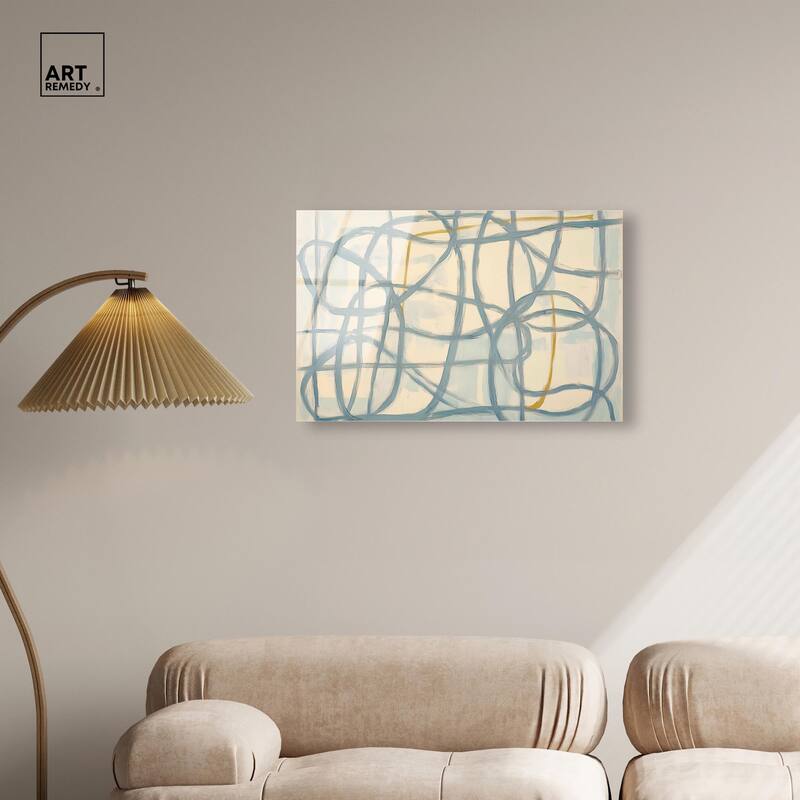 Unbroken Line II Acrylic by Art Remedy, Ready to Hang