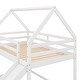 preview thumbnail 11 of 12, Twin over Twin House Shape Bunk bed with Slide