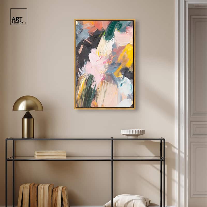 Chromatic Surge II Canvas by Art Remedy