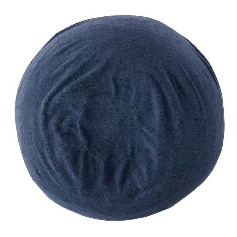 Newalla Modern Shearling 5-foot Bean Bag by Christopher Knight Home