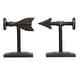 preview thumbnail 9 of 27, Arrow Shaped Cast Iron Bookends