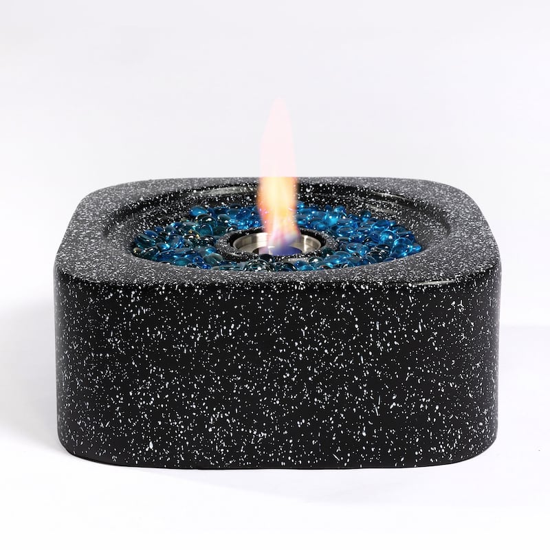 Bio-ethanol with Glass Beads Portable Indoor and Outdoor Fire Pit