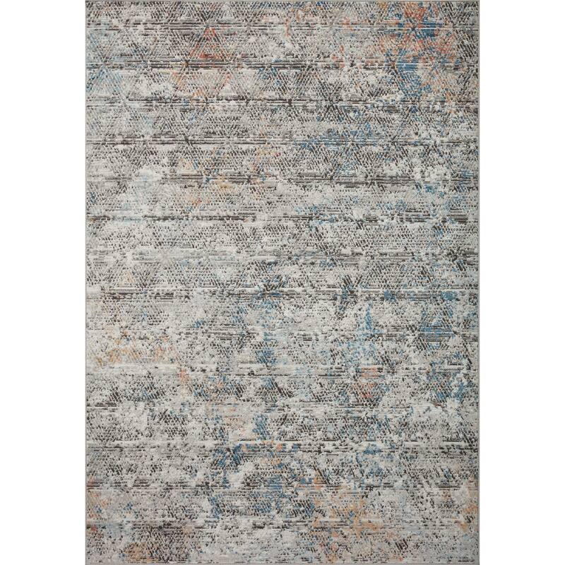 Alexander Home Charlotte Distressed Transitional Area Rug
