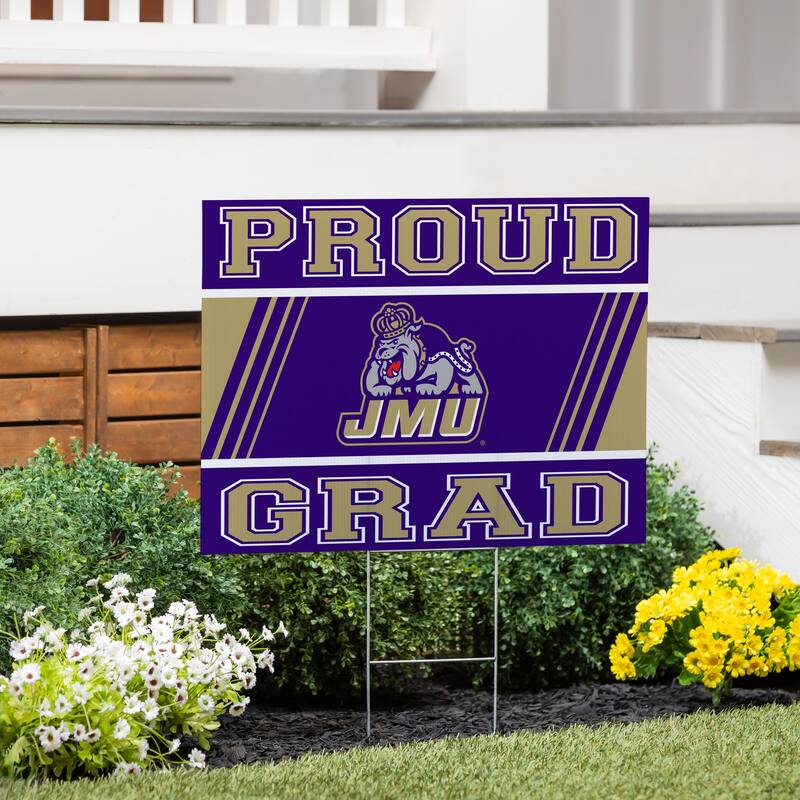 James Madison University 24" x 18" Graduation Coroplast Outdoor Yard Sign
