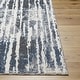 preview thumbnail 3 of 4, Valet Industrial Abstract Stripe Area Rug