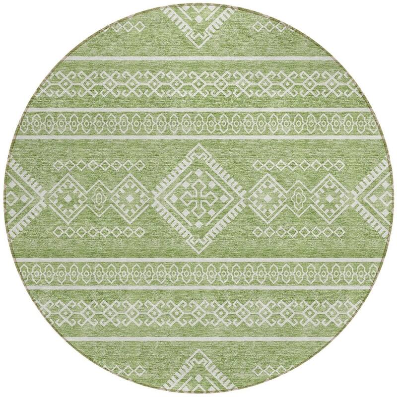 HomeRoots Southwestern Transitional Rectangle Outdoor Rug