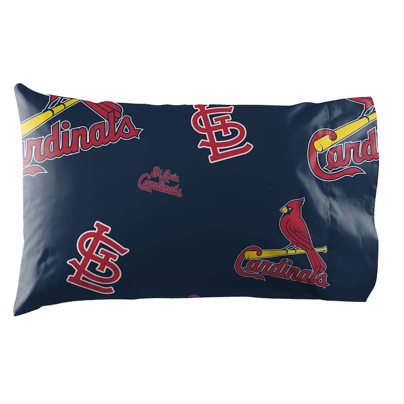 MLB St Louis Cardinals Rotary 5-piece Queen Bed in a Bag Set