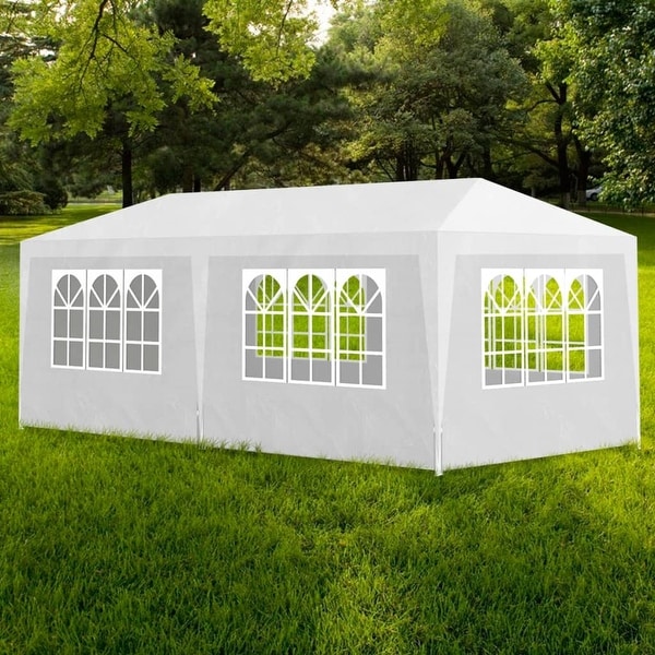 vidaXL Party Tent 10'x30' Blue Outdoor Garden Wedding Patio Gazebo Canopy