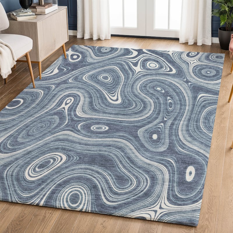 Premium Washable Super Soft Contemporary Alfa Mayfield Rug