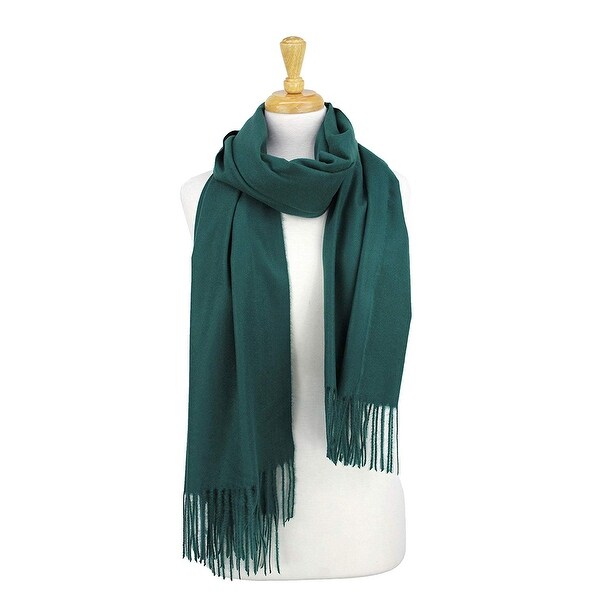 teal cashmere scarf