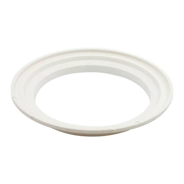 White PVC 110mm Fitting Pipe Diameter Drainage Sealing Ring - Bed Bath ...
