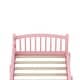 preview thumbnail 17 of 74, Montessori Solid Pine Floor Bed with Full-Length Safety Fence & Slatted Base by Harper&Bright Designs