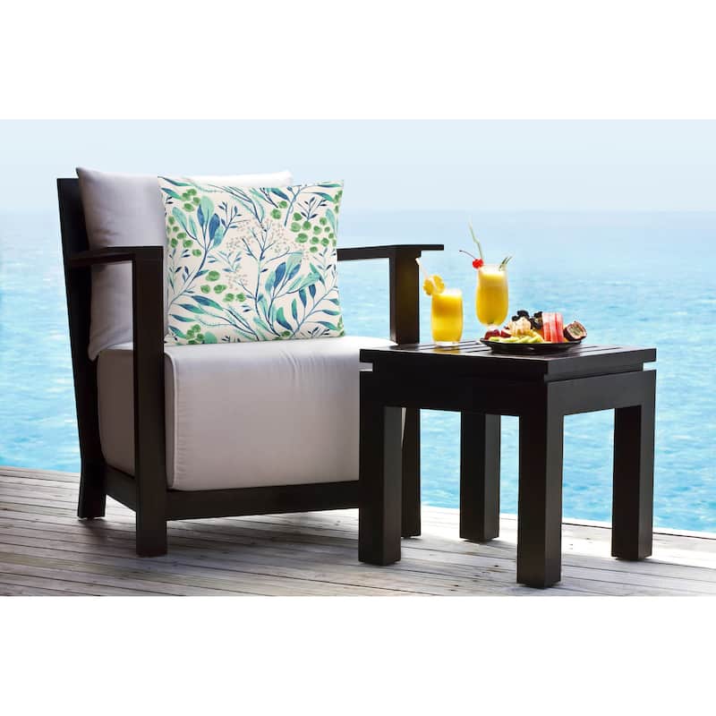 Siscovers Barrier Reef Solarium Indoor/Outdoor Throw Pillow