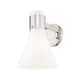 Option Polished Nickel / Gloss White