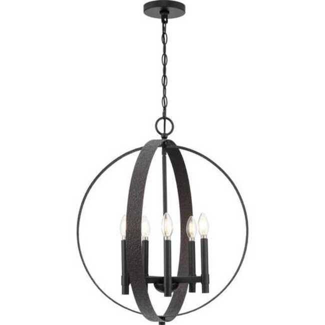 Progress Lighting P400391 Allegheny 5 Light 22" Wide Globe Chandelier