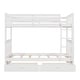 preview thumbnail 63 of 68, American Classic Traditional Style Twin-over-Twin Bunk Bed with Ladders and Two Storage Drawers