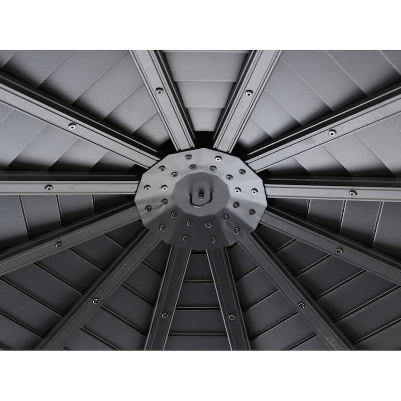 Florence - Solarium 12x12 Metal Roof