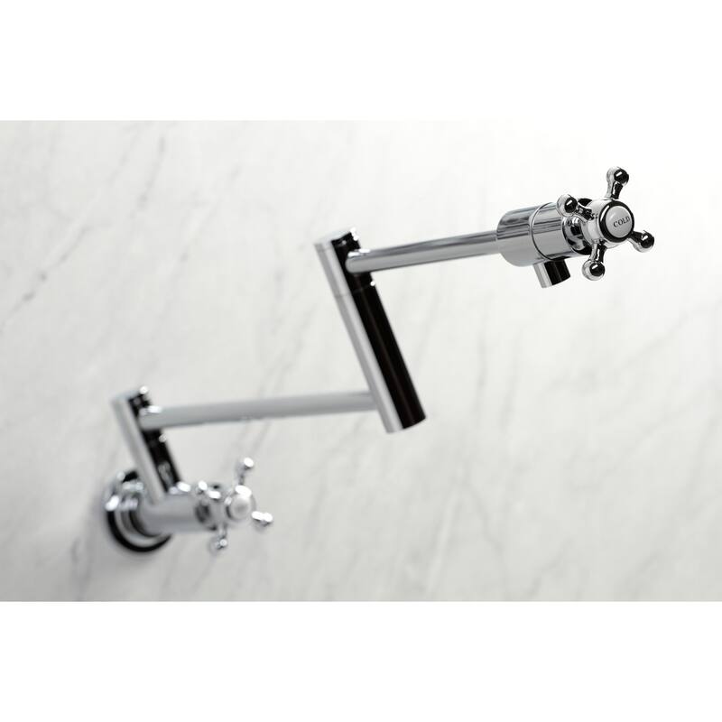 Kingston Brass Metropolitan Wall Mount Pot Filler