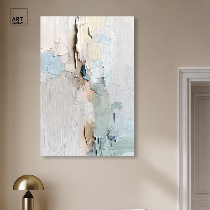 Impasto Intervals III Canvas by Art Remedy, Gallery Wrapped