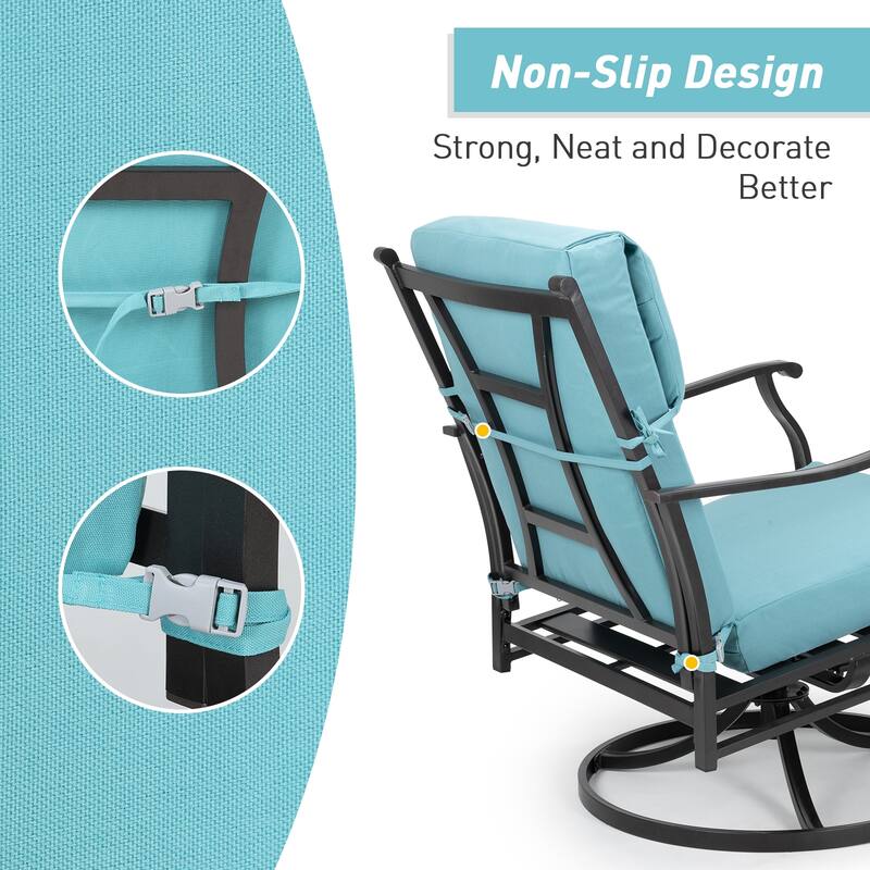 Aoodor 4.1" Outdoor Seat / Back Cushion